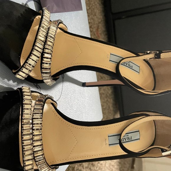 RARE Prada Heel Sandals - Picture 3 of 7